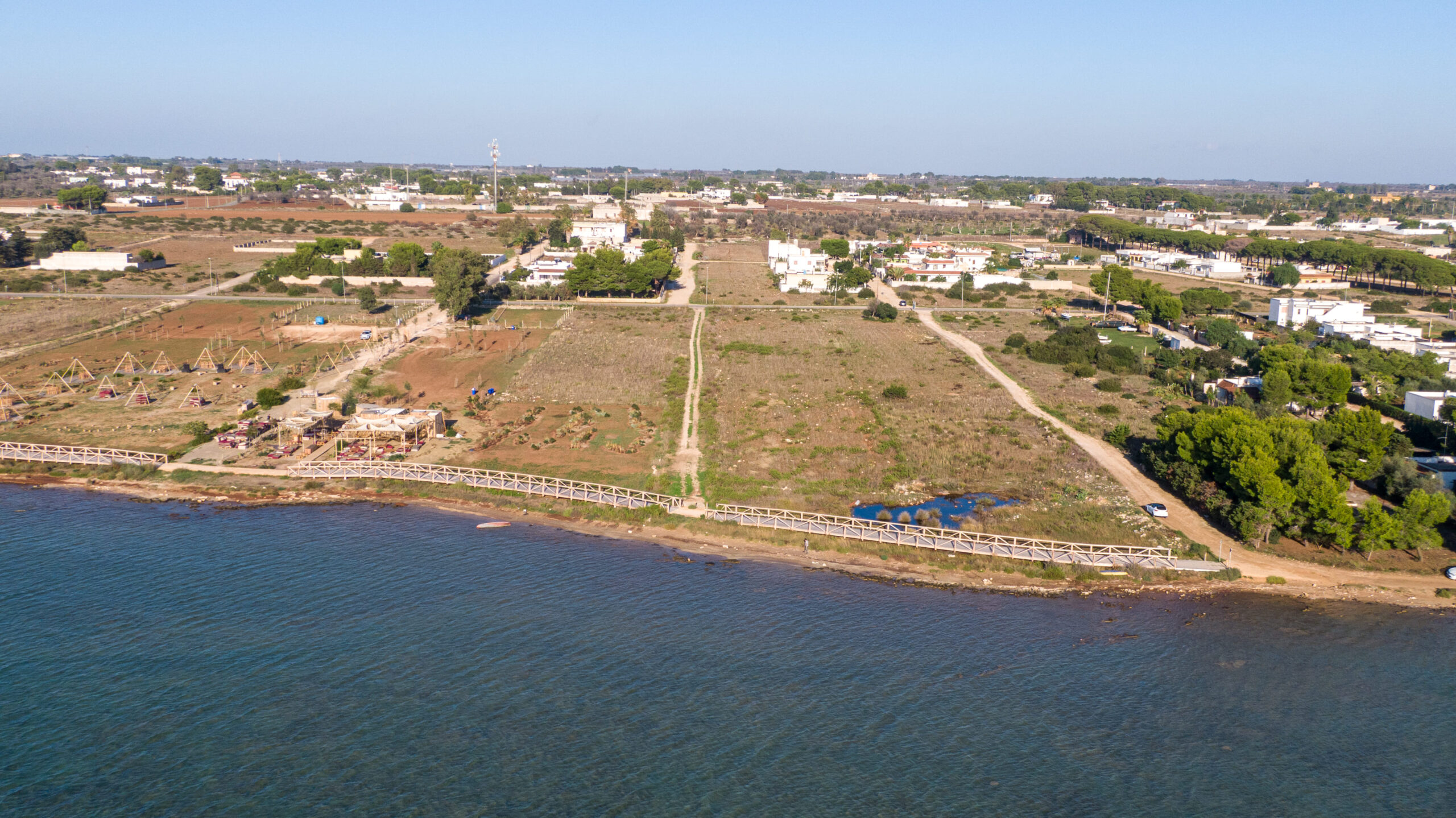 Terreno con progetto Beach Bar Porto Cesareo