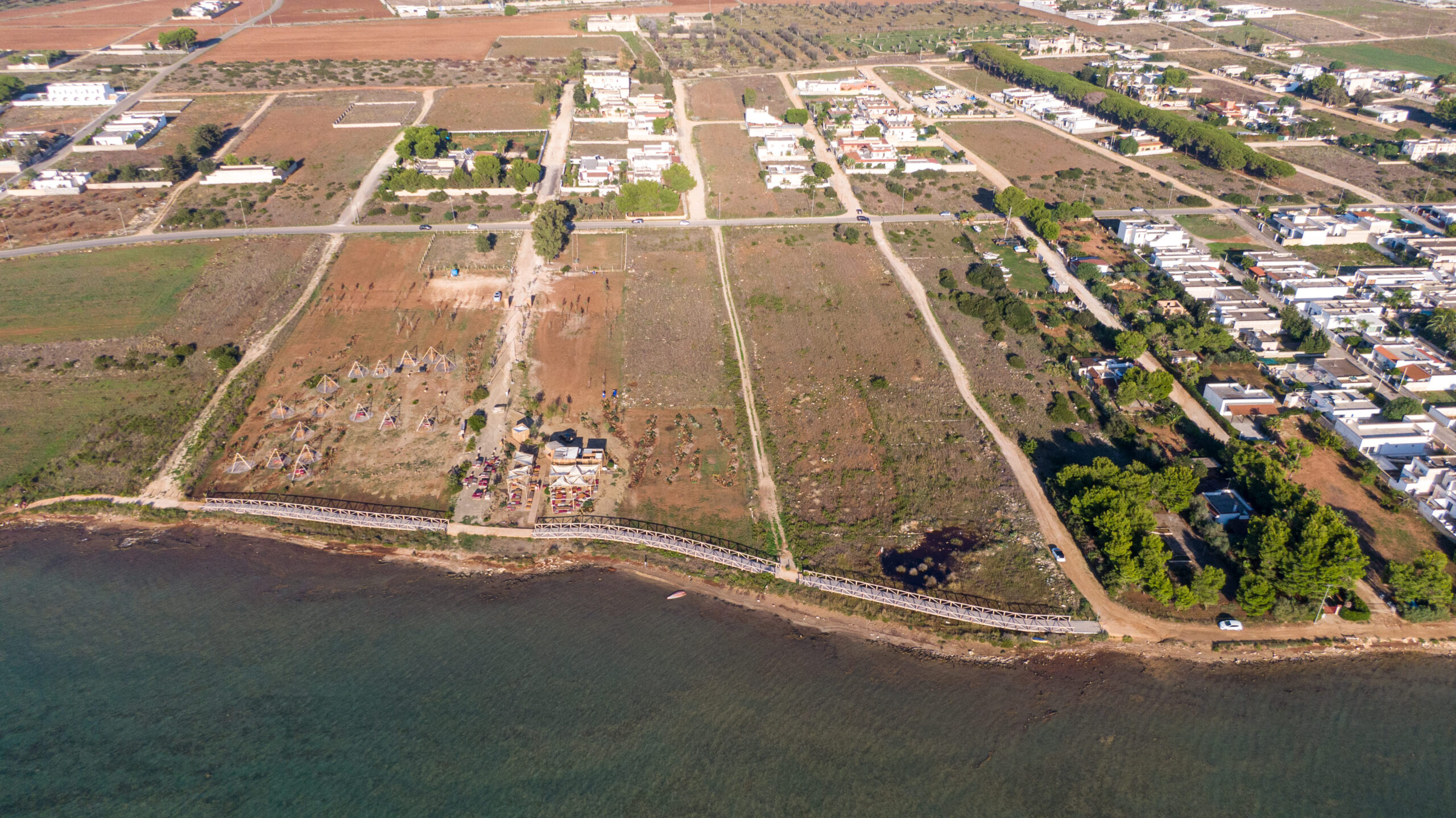 Terreno con progetto Beach Bar Porto Cesareo