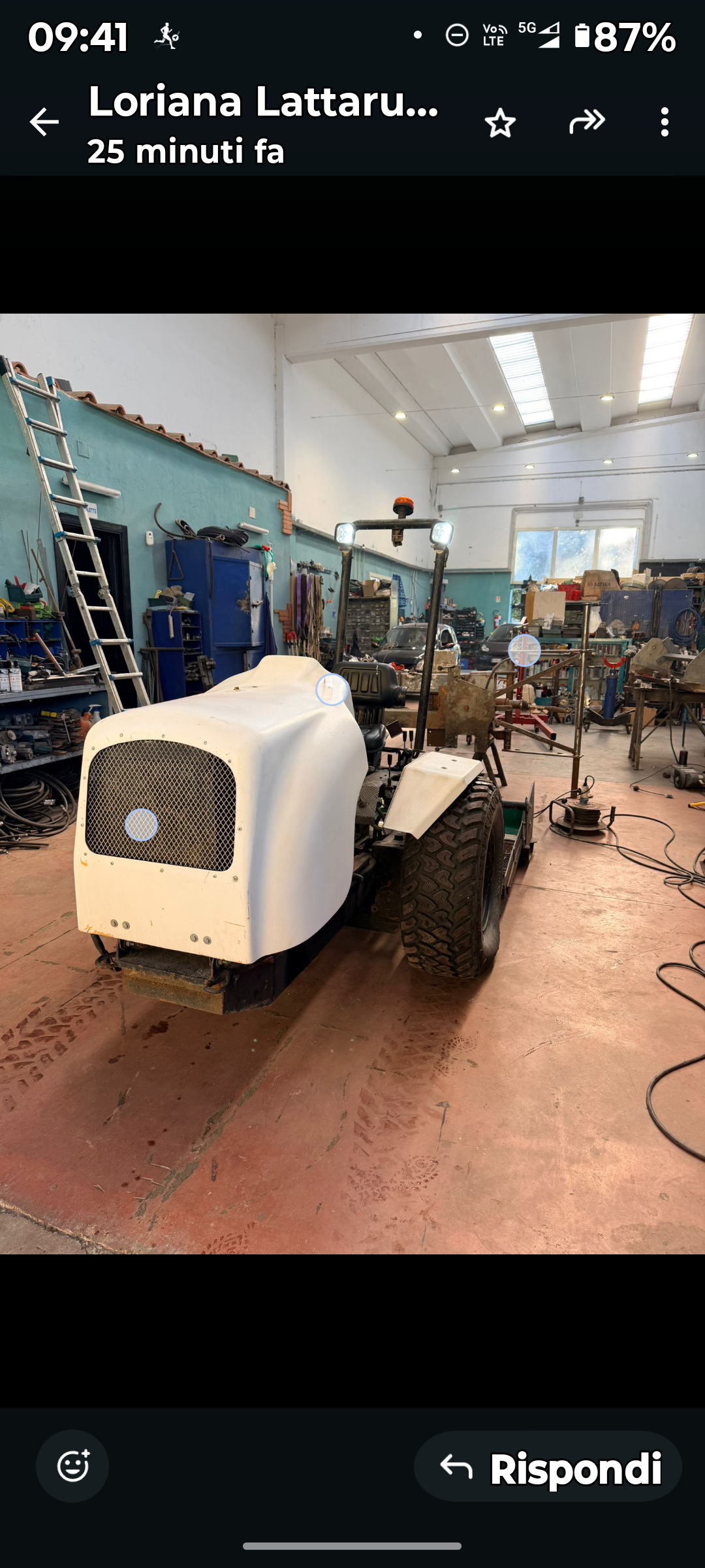 Vagliatrice a motore