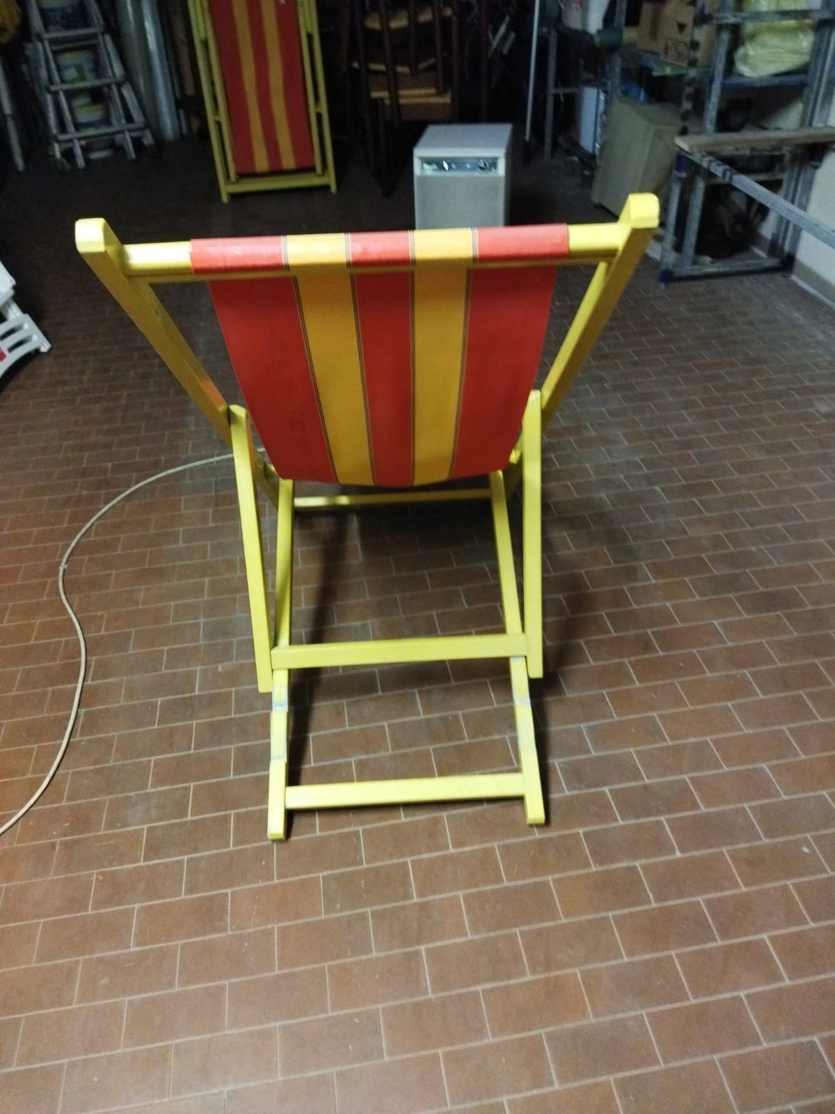 Sdraio spiaggia attrezzatura professionale