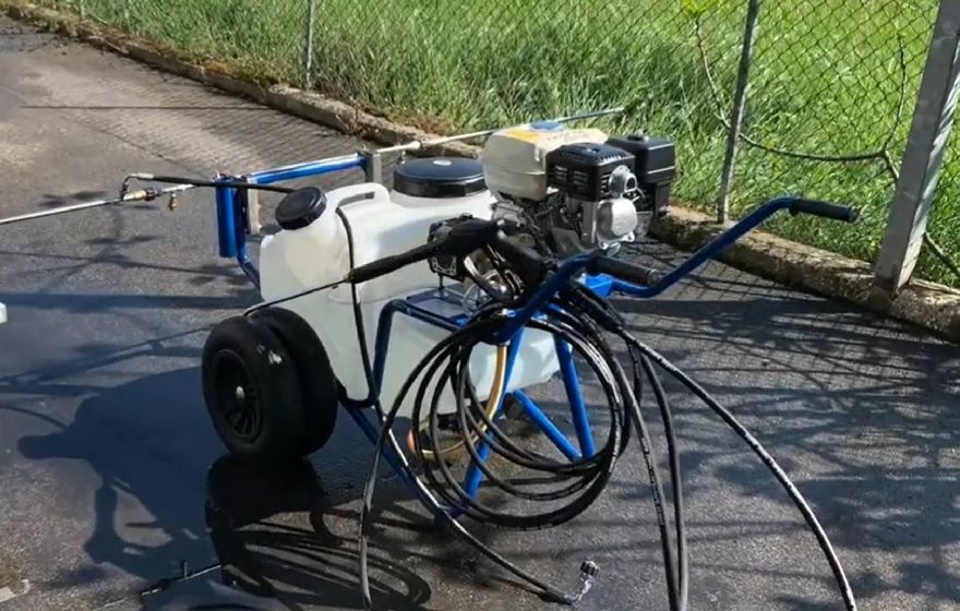 idropulitrice corona beach double action