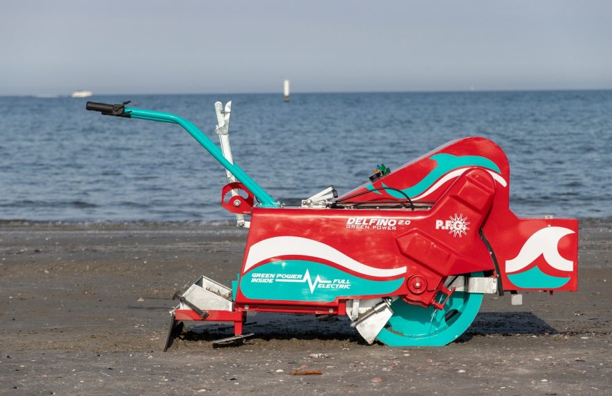 puliscispiaggia elettrico