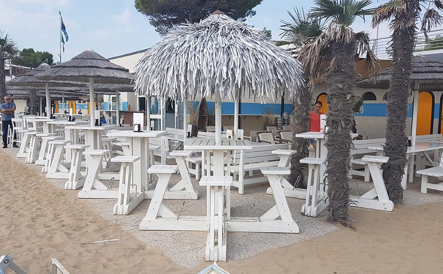 arredo etnico spiaggia total white