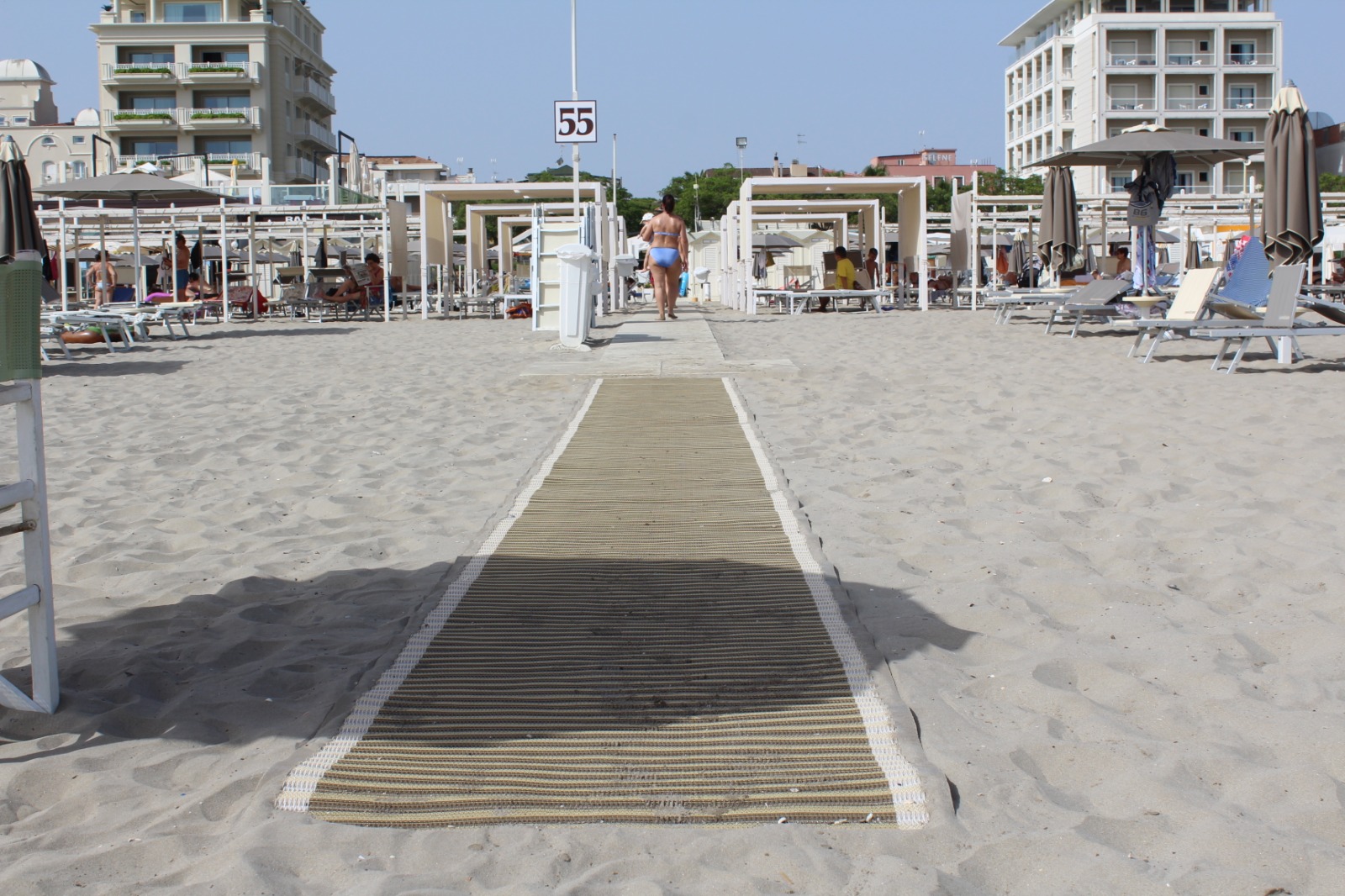 camminamento spiaggia mobimat riccione