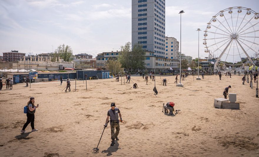gara metal detector spiaggia