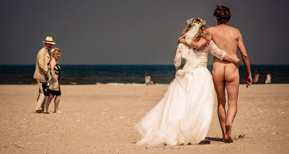 matrimonio nudi spiaggia