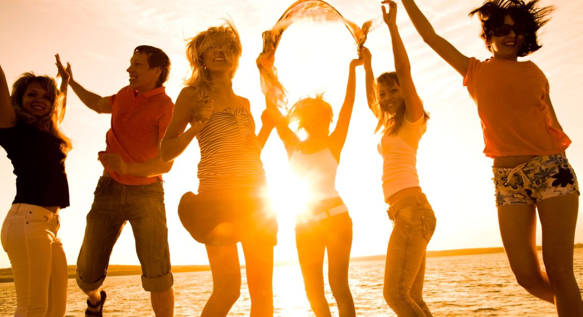 beach party in Veneto