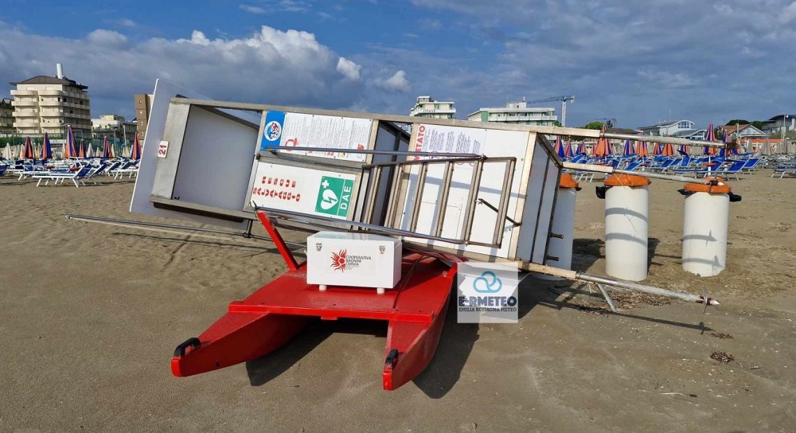 downburst riviera romagnola