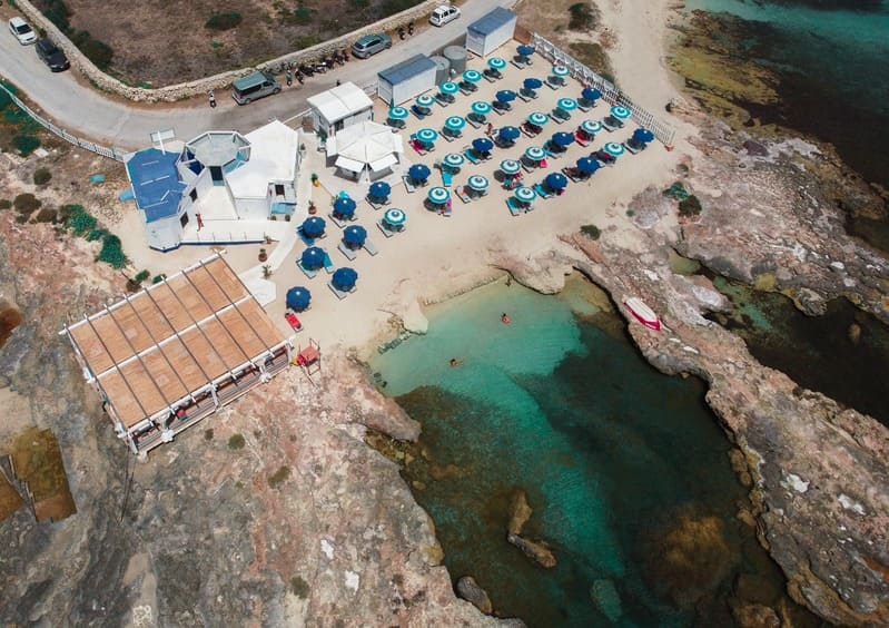 Calamoni Beach Favignana Egadi Trapani Sicilia