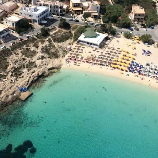 Spiaggia della Guitgia da Tommasino - Lampedusa AG Sicilia