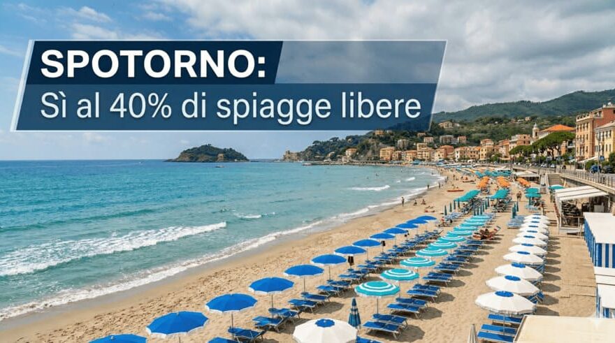Spotorno Si alle spiagge libere