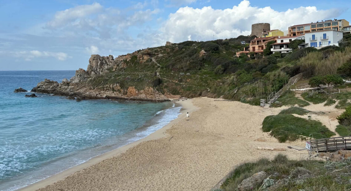 Splendido tratto di mare italiano eccellente a Santa Teresa di Gallura in Sardegna