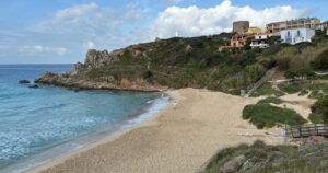 Splendido tratto di mare italiano eccellente a Santa Teresa di Gallura in Sardegna