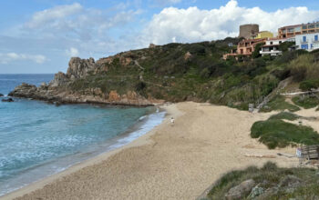 Splendido tratto di mare italiano eccellente a Santa Teresa di Gallura in Sardegna