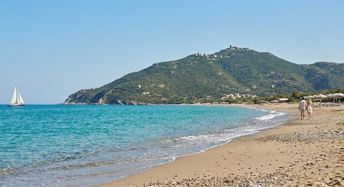 Spiaggia e litorale costiero, immagine di repertorio per il Piano Spiagge di Capaccio Paestum