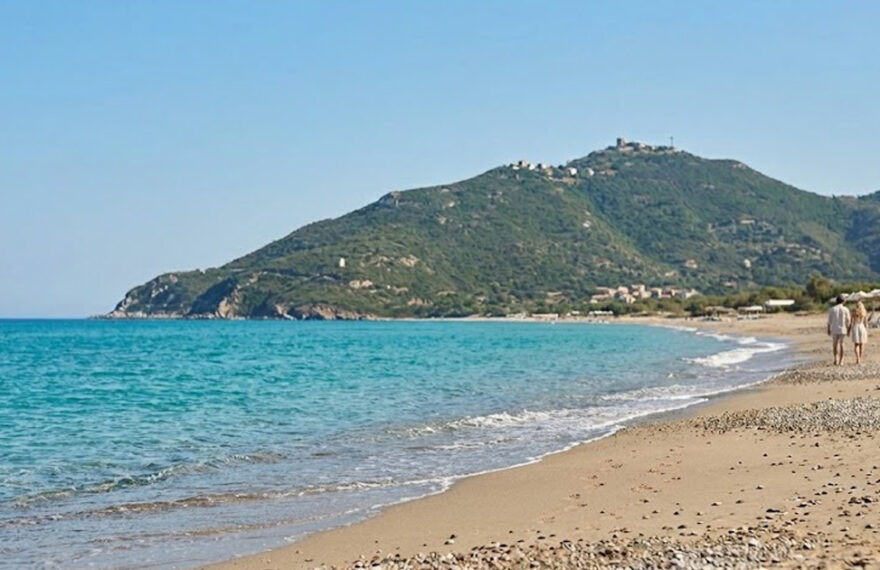 Spiaggia e litorale costiero, immagine di repertorio per il Piano Spiagge di Capaccio Paestum