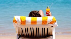 rinfrescarsi in spiaggia
