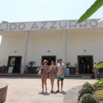 L'ingresso dello stabilimento balneare Lido Azzurro situato presso le spiagge Torre Annunziata.