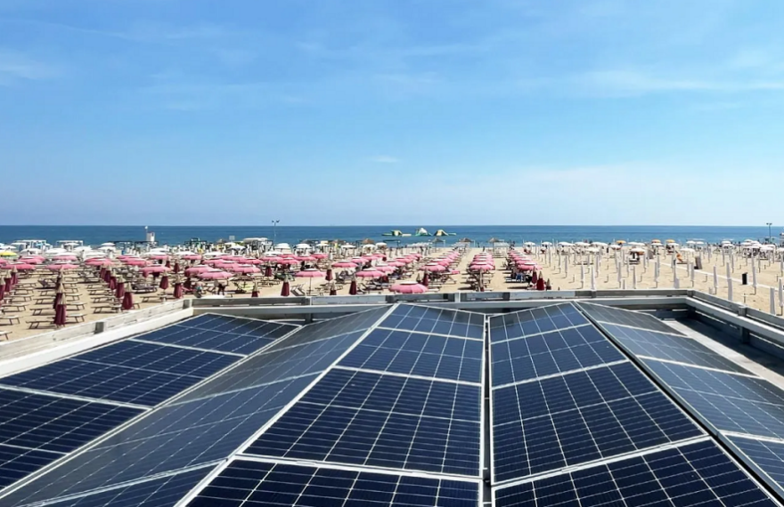 transizione sostenibile spiaggia