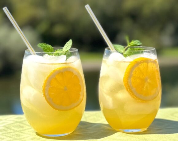 Limoncello spritz