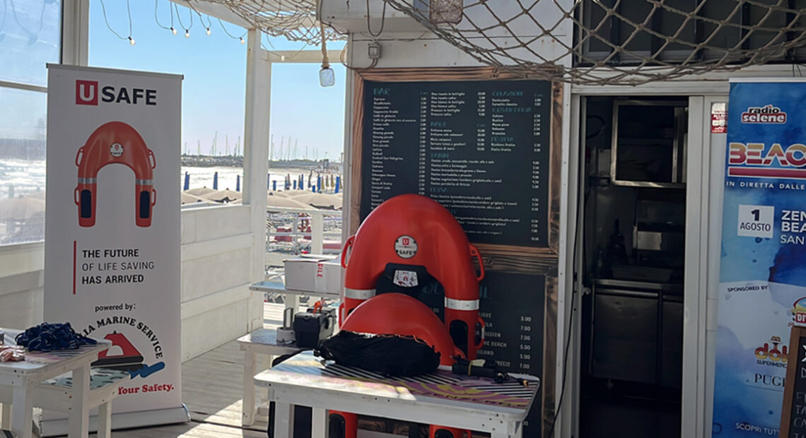 Melendugno, prevenzione in mare con il drone U-Safe