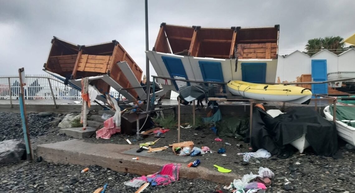 maltempo genova