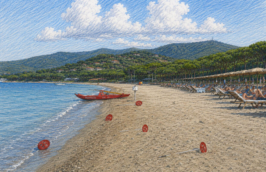 presenze misteriose spiaggia