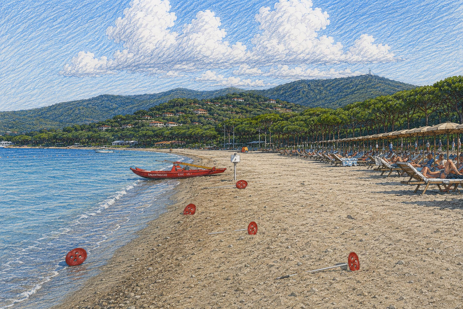 presenze misteriose spiaggia