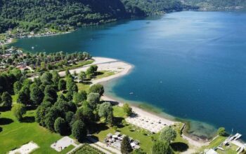spiagge lago di como