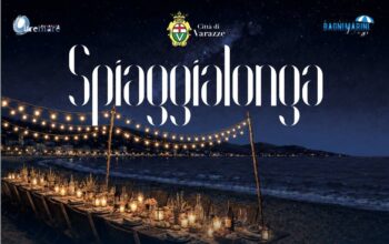 Locandina ufficiale dell'evento Spiaggialonga a Varazze