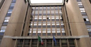 Facciata esterna della sede del TAR Lazio a Roma, Tribunale Amministrativo Regionale