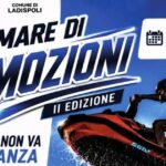 Locandina dell'evento Un mare di emozioni a Ladispoli con una moto d'acqua in azione.