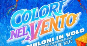 Locandina dell'evento Colori nel Vento festival degli aquiloni a Castellammare del Golfo