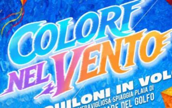 Locandina dell'evento Colori nel Vento festival degli aquiloni a Castellammare del Golfo