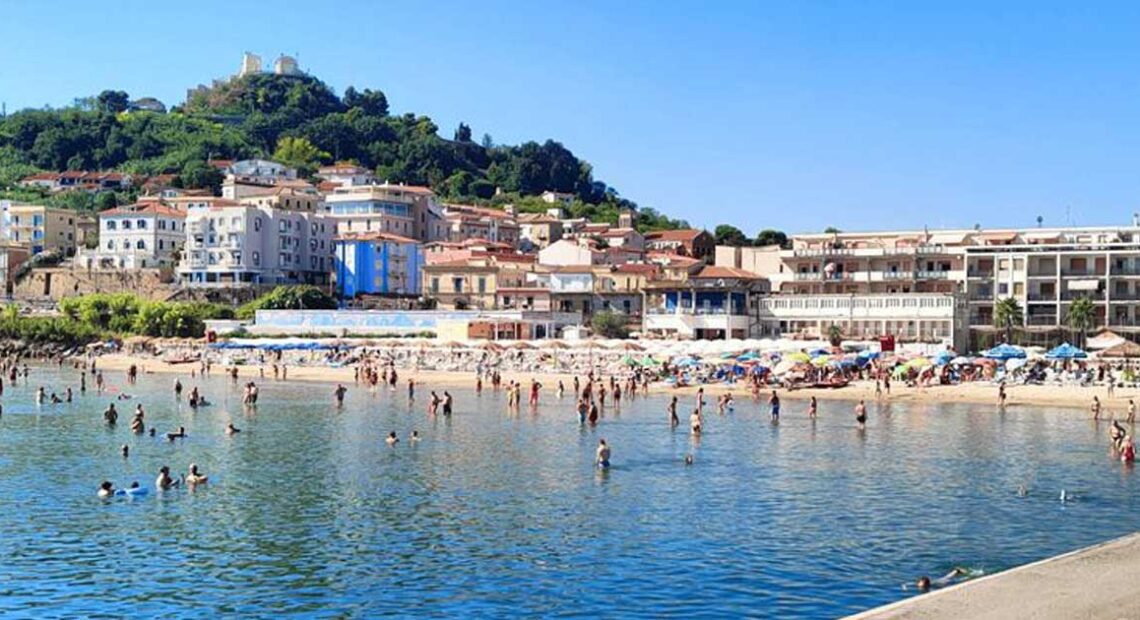 Panoramica della spiaggia e del litorale di Fossacesia Marina