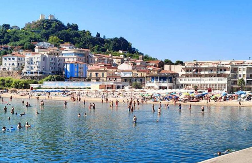 Panoramica della spiaggia e del litorale di Fossacesia Marina