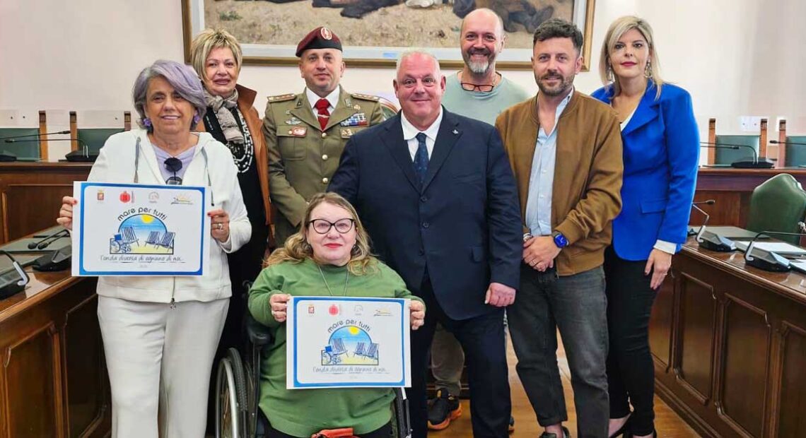 Presentazione del bilancio del progetto Mare per Tutti al Comune di Grosseto