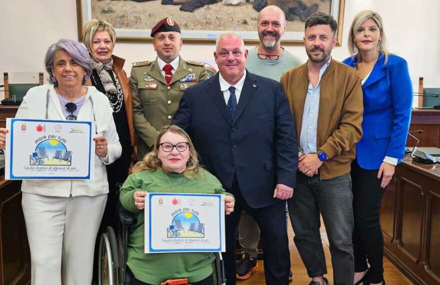 Presentazione del bilancio del progetto Mare per Tutti al Comune di Grosseto
