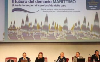 I relatori al tavolo del convegno di Confartigianato Imprese Demaniali alla fiera InOut di Rimini.
