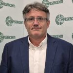 Primo piano di Maurizio Rustignoli, presidente nazionale di Fiba-Confesercenti