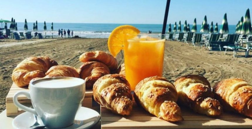 colazione spiaggia