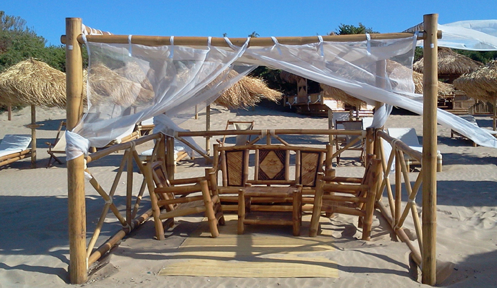 Gazebo bamboo Gazebo bamboo